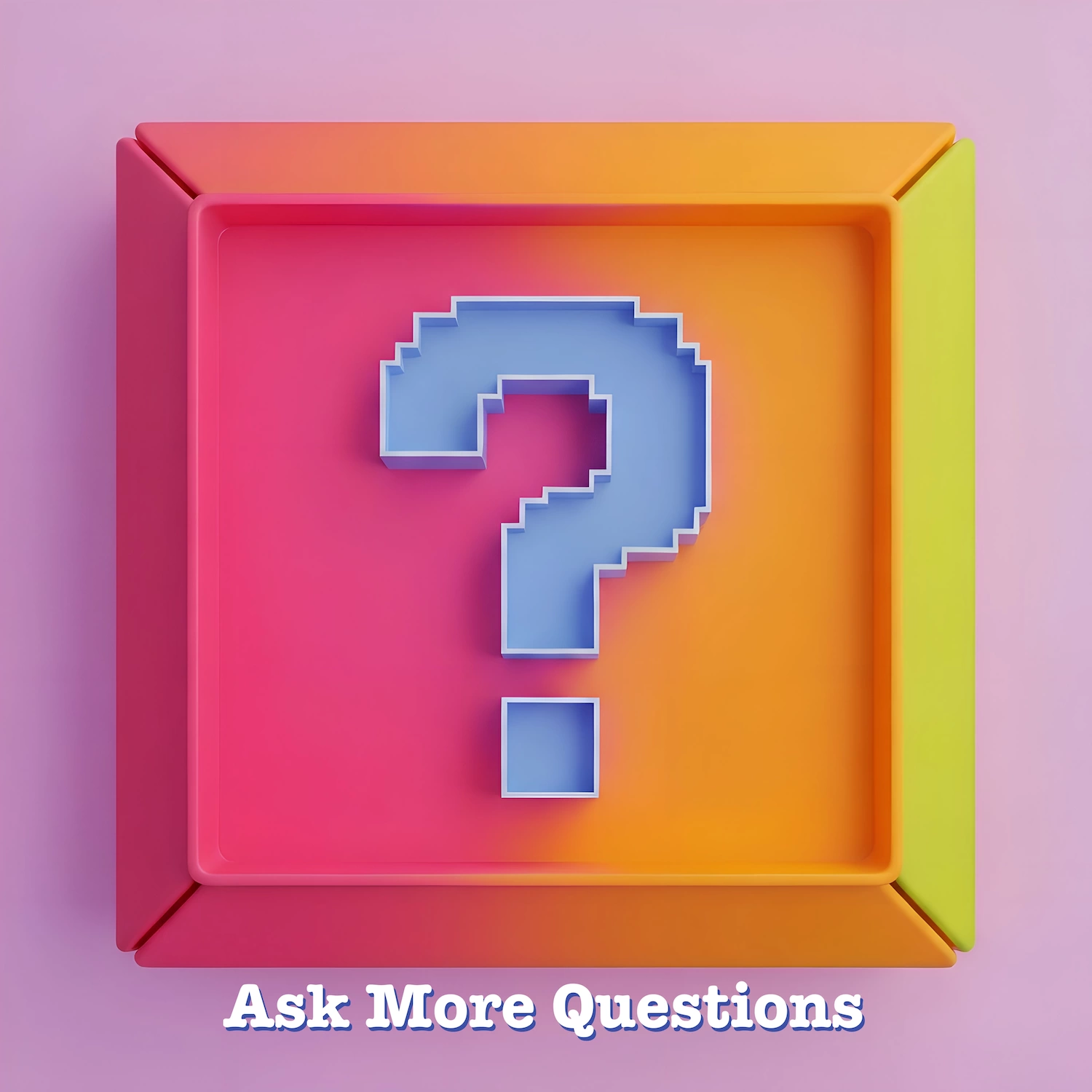 Ask More Questions podcast logo